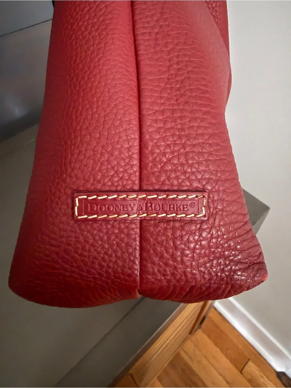 Dooney & Bourke Pebble Leather Hobo - Flawed, Please Read - Picture 3 of 14